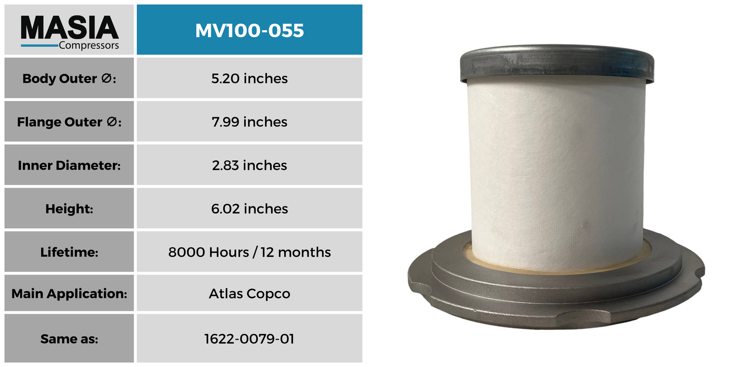49 302 55 481 Filtro Separador Compatible con Mann Filter