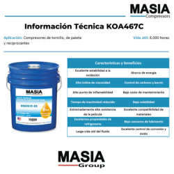 Lubricante Keltec Technolab Para Compresores Koa467c-05