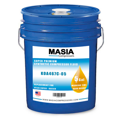 SOS8000-1 Lubricante compatible a Boge Kompressoren - 5 gal