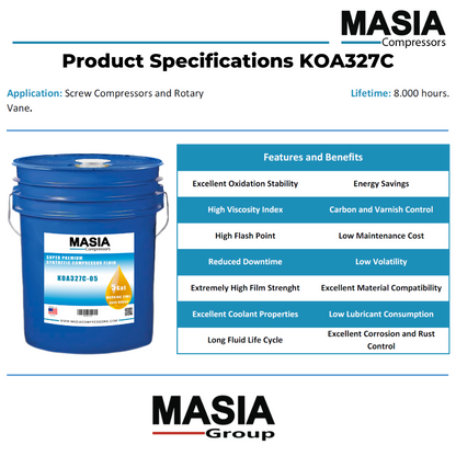 Corena AS 32 Lubricante Compatible con Shell - 55 gal