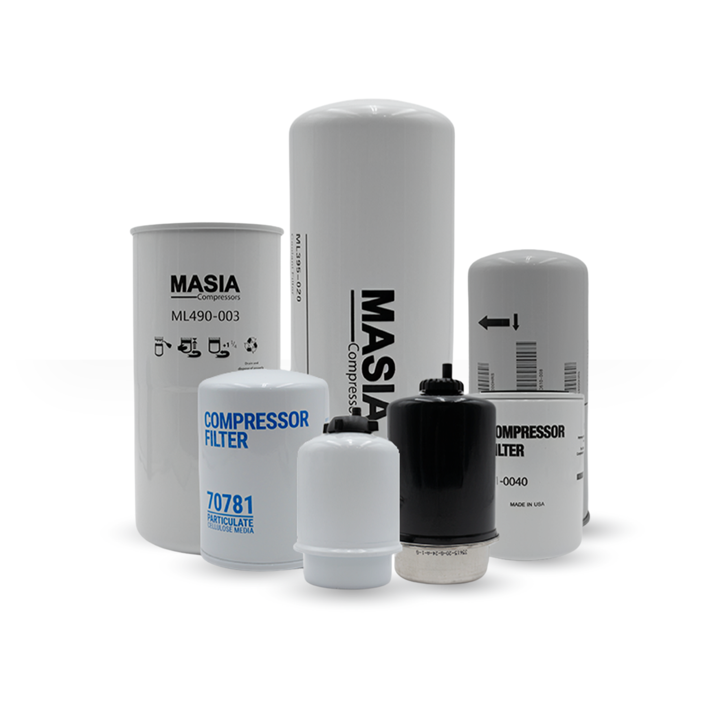 1614-7273-00 Filtro de Aceite Compatible con Atlas Copco