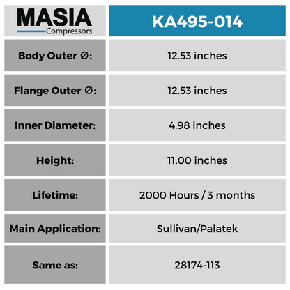 4462 Filtro de Aire Compatible con Performance Filtration