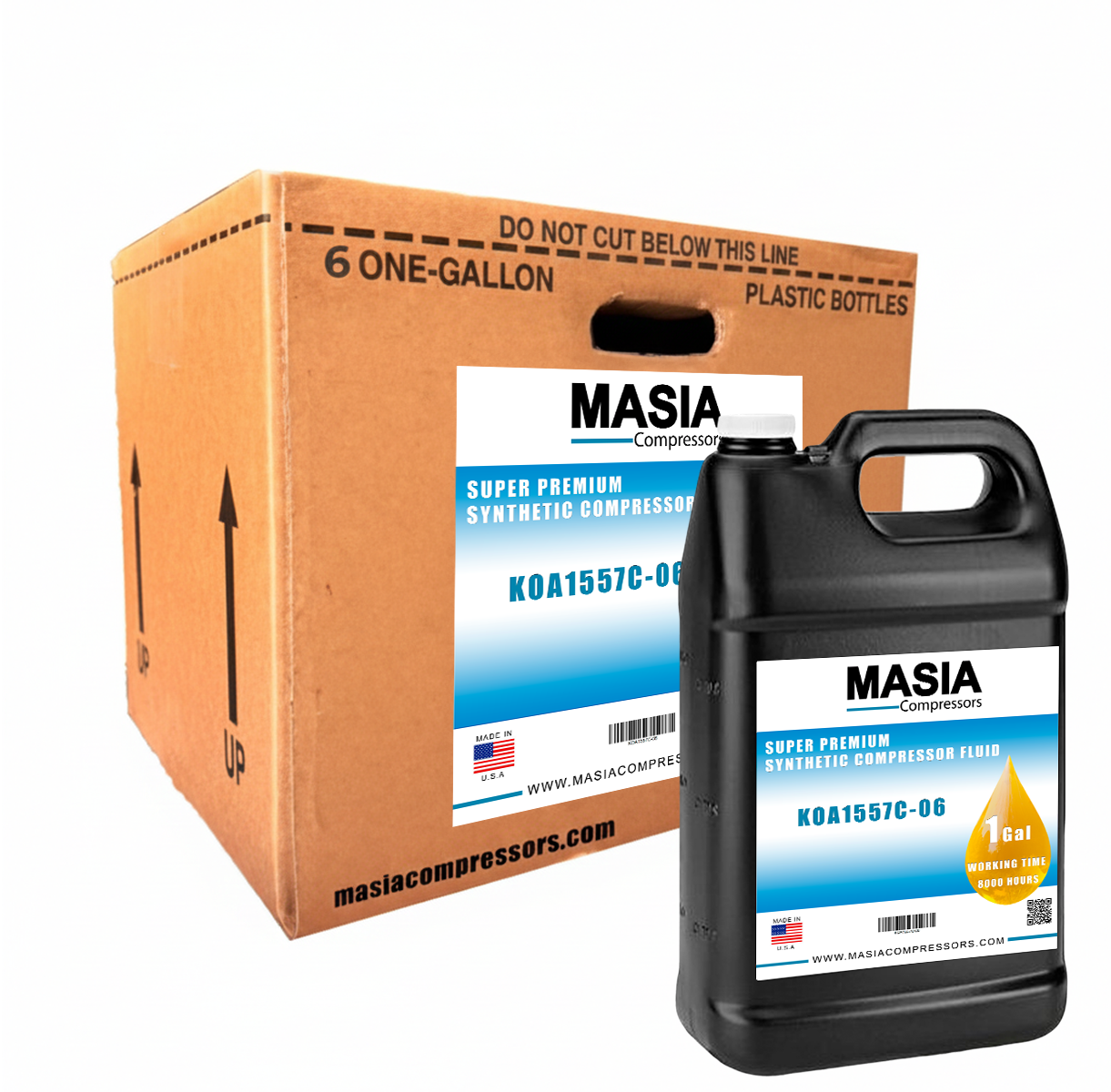 KOA1557C-06 Lubricante Masia Compressor - 6 gal