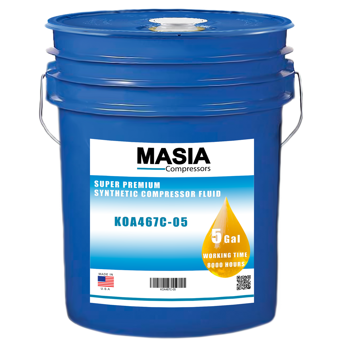 KOA467C-05 Lubricante Masia Compressor - 5 gal