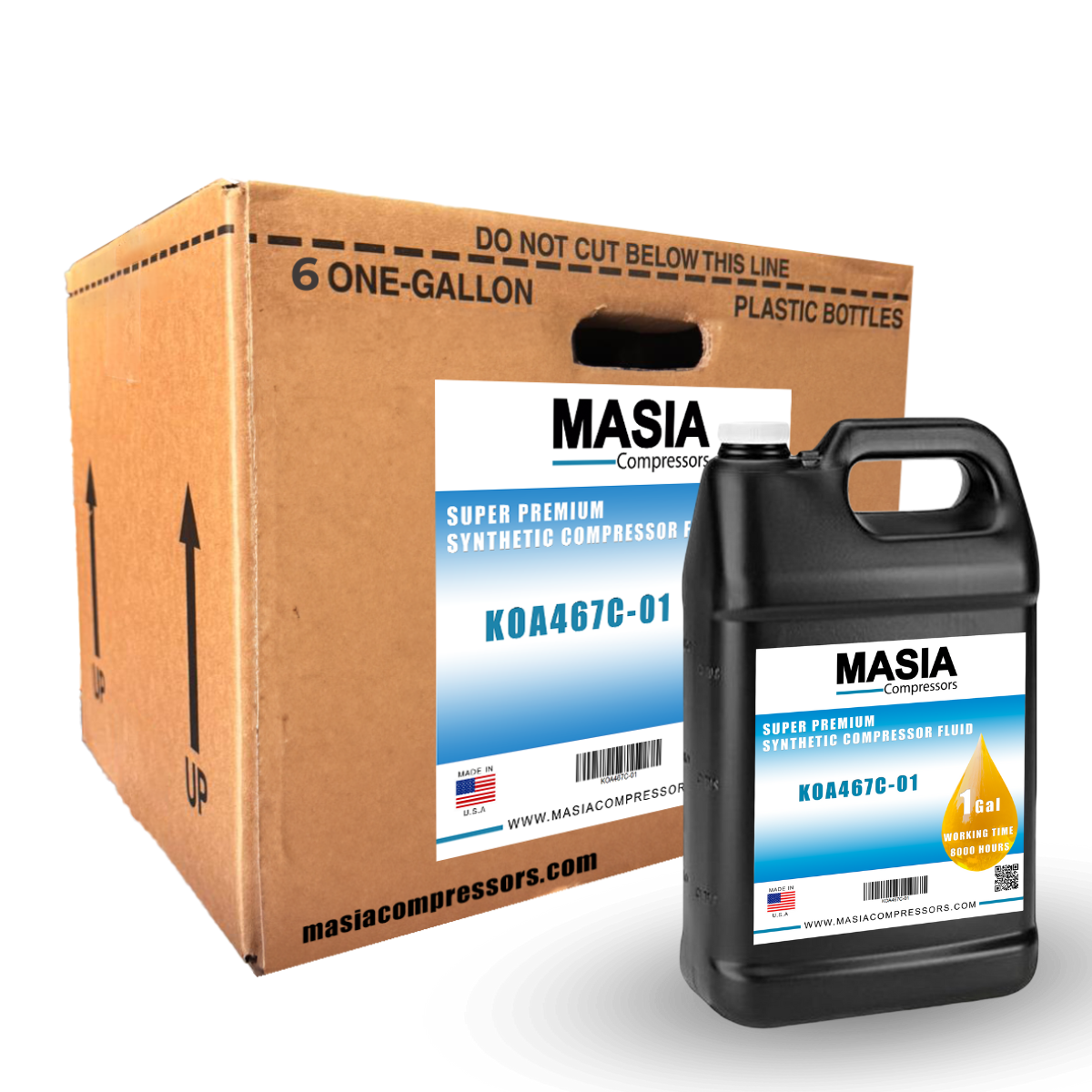 Cetus Hipersyn 46 Lubricante compatible con Chevron - 6 gal