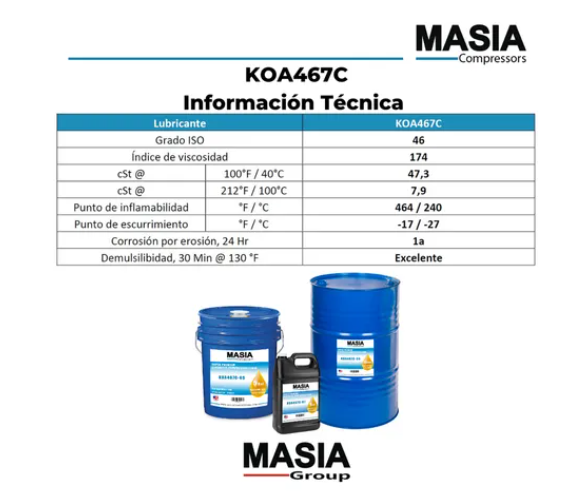 Lubricante Para Compresor Curtis RS  1 Galón -   - Sintético