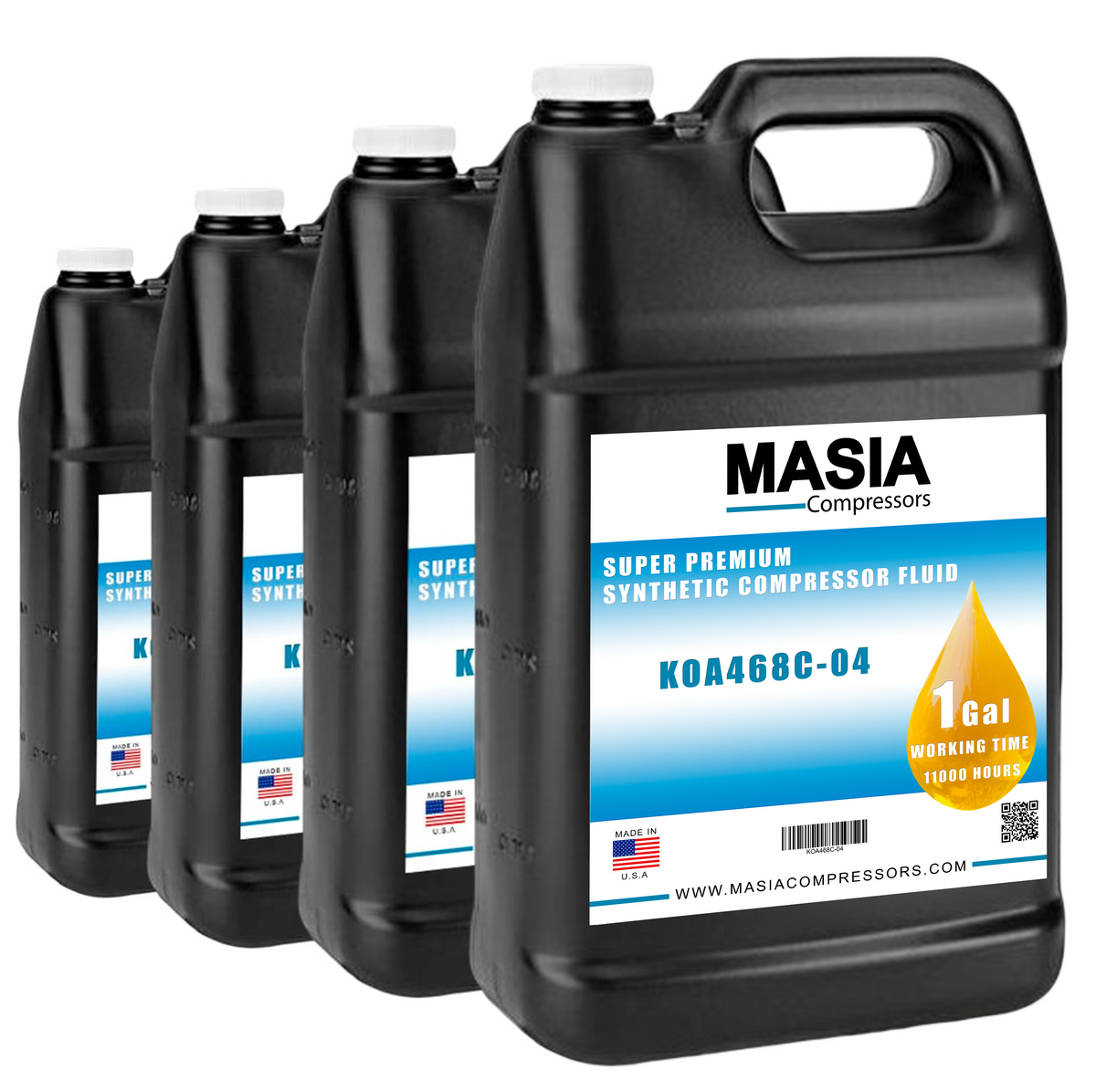 KOA468C-04 Lubricante Masia Compressor - 4 gal