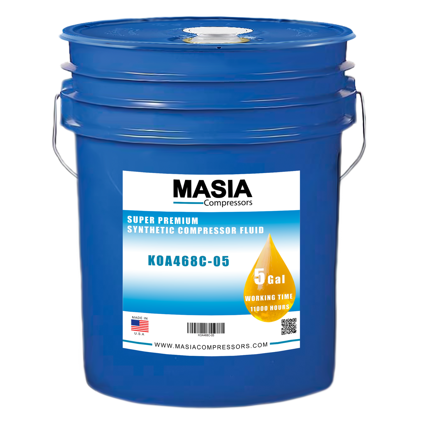 Quinsyn HP Lubricante Compatible con Quincy - 5 gal