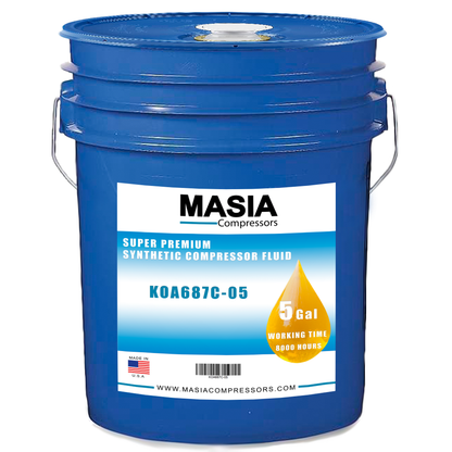 Sigma 8000 S-680 Lubricante compatible con Kaeser - 5 gal