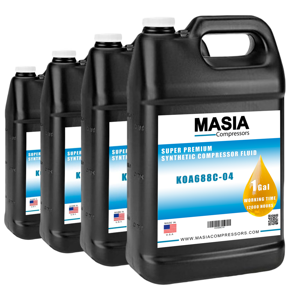 KOA688C-04 Lubricante Masia Compressor - 4 gal