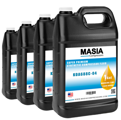 KOA688C-04 Lubricante Masia Compressor - 4 gal