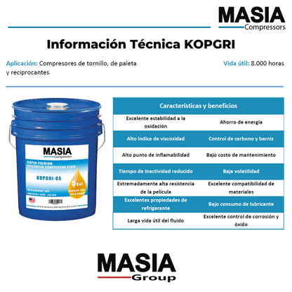 47703841001 Lubricante Compatible con Ingersoll Rand - 6 gal