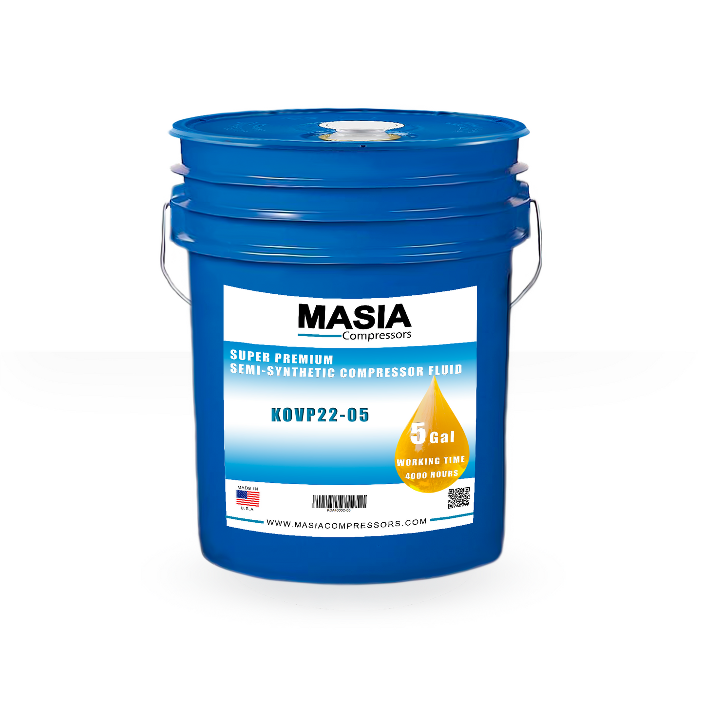 KOVP22 Lubricante Masia Compressor - 5 gal