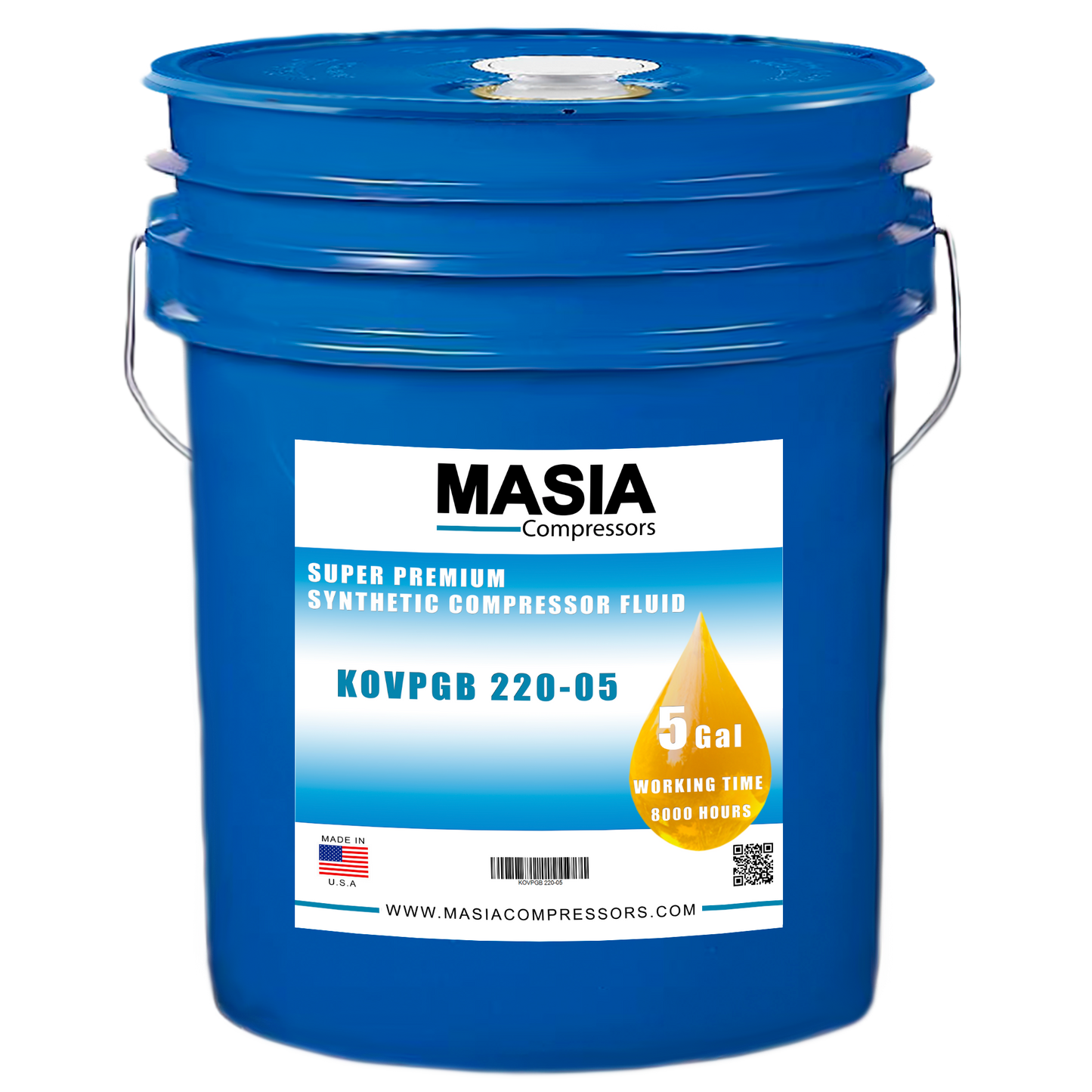 KOVPGB220 Lubricante Masia Compressor - 5 gal