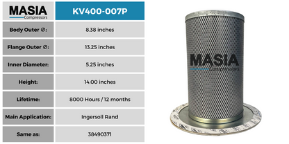 AS2276 Filtro Separador Compatible con Cummins