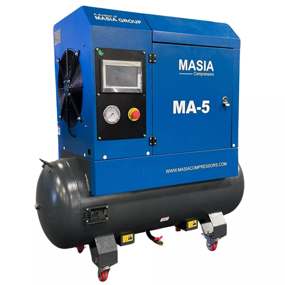 Compresor de Aire MAVS-5 Monofásico 220VAC - 22 CFM / 145 PSI / 7.5 HP