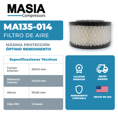 10B-35HP Kit de Filtros 8000 Horas (042445, 250025-525, 02250034-111)