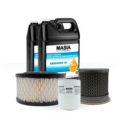 10B-25HP Kit de Servicio 4000 Horas (42445, 250025-525, 02250034-112, 250030-758)