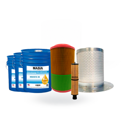 GA-55FF Kit de Servicio 8000 Horas (1613-9503-00, 1622-3652-00, 2901-0566-22, Roto-Xtend)