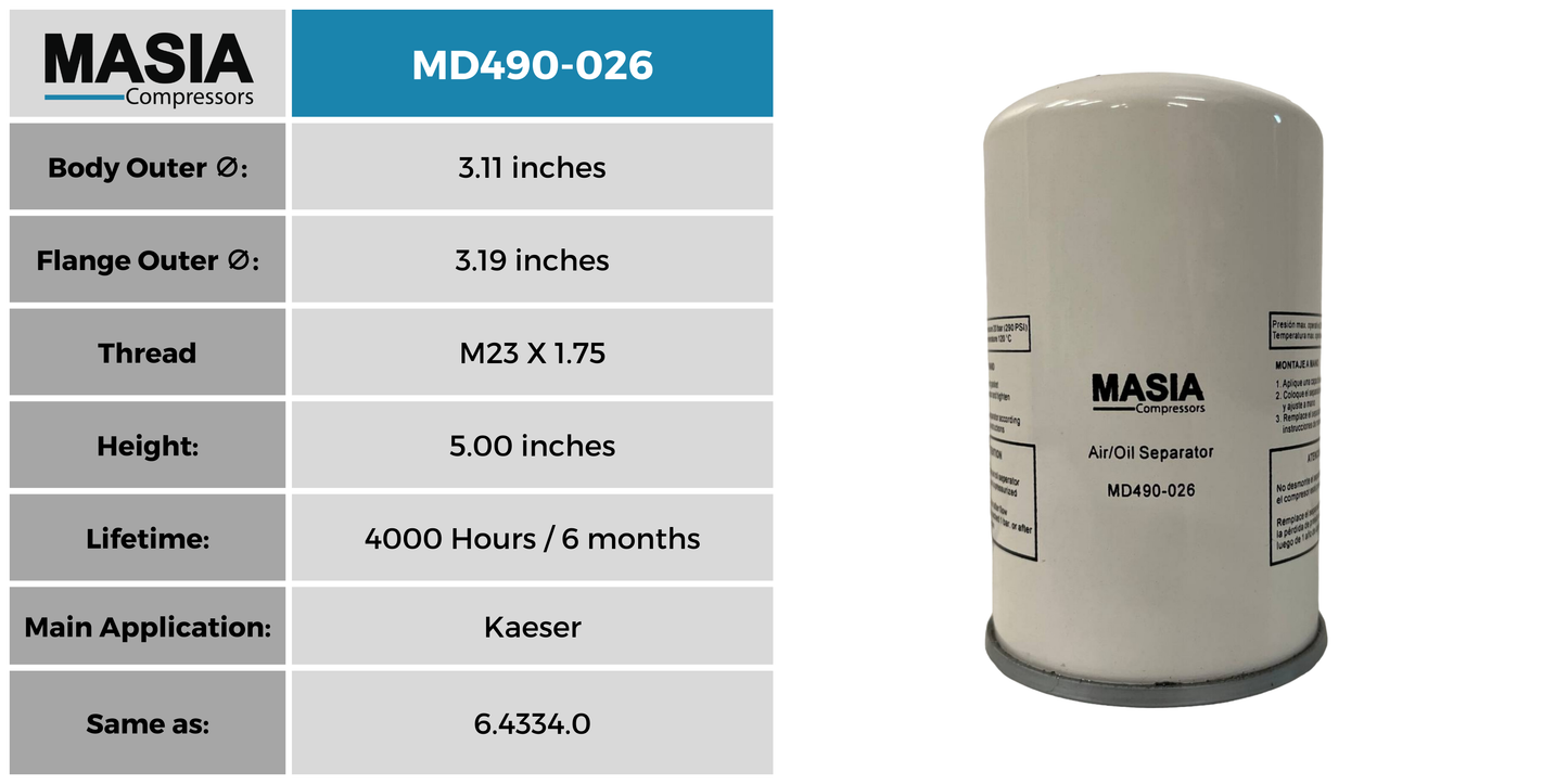 LB719/6 Filtro Separador Compatible con Mann Filter