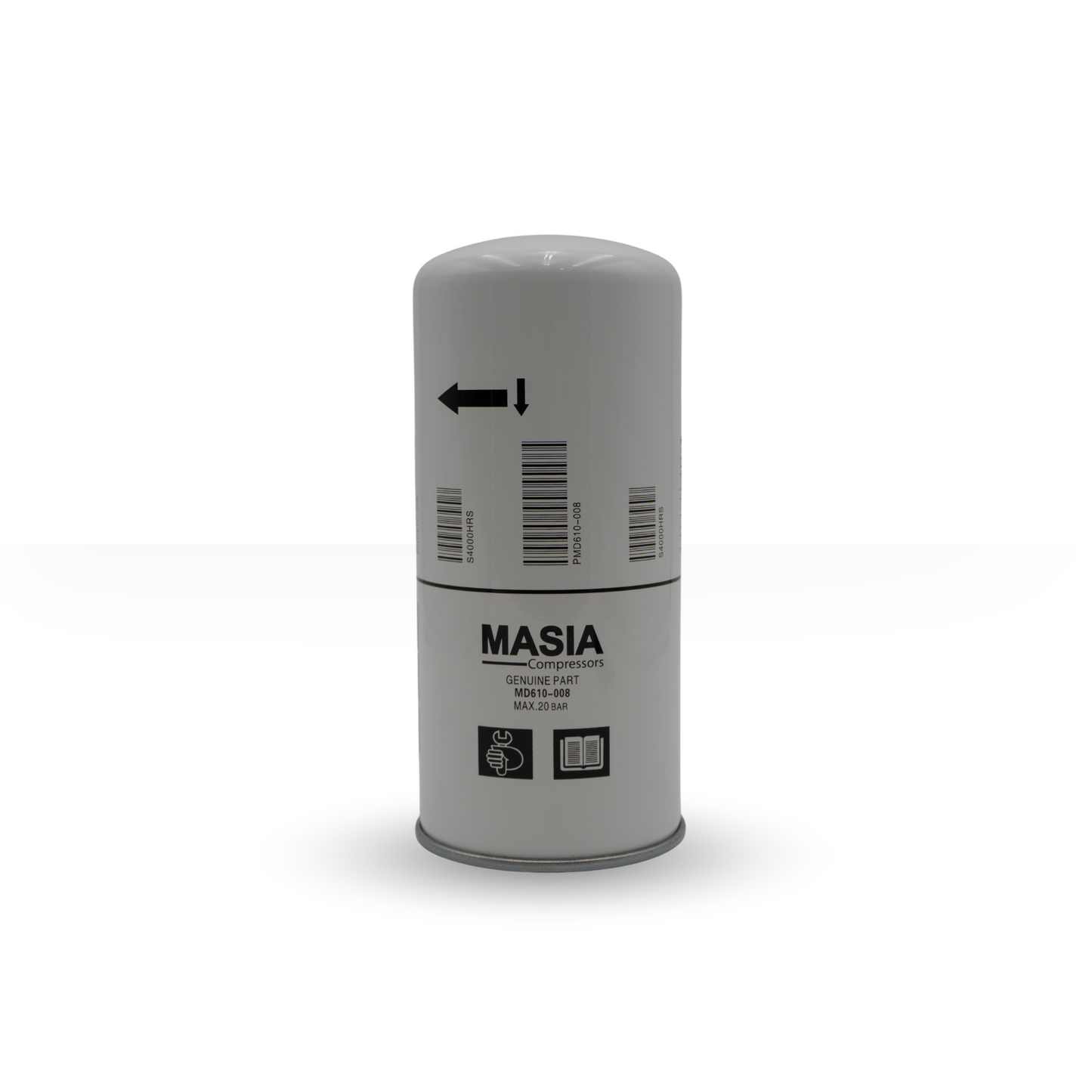 007.0182-0 Filtro Separador Compatible con Schulz Compressor
