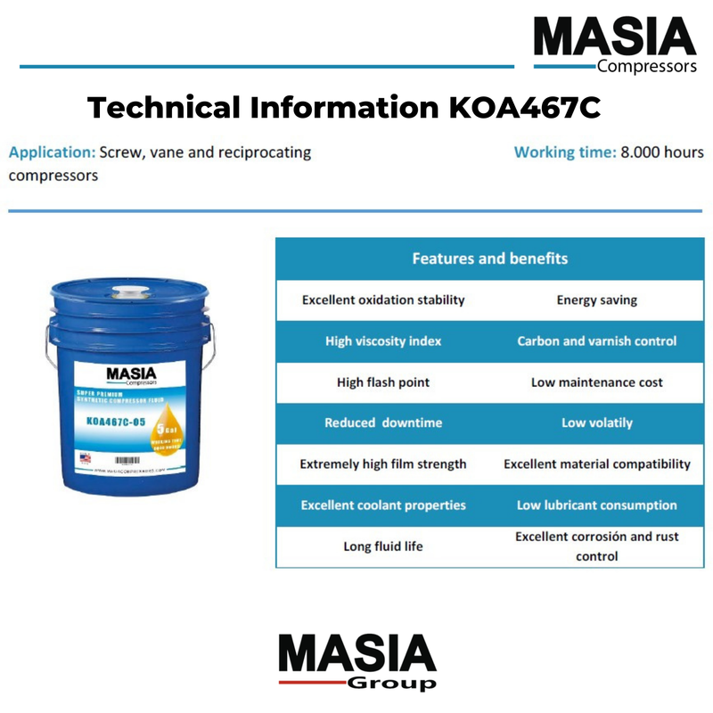 Aceite Ssl-46+ Para Compresor Leroi